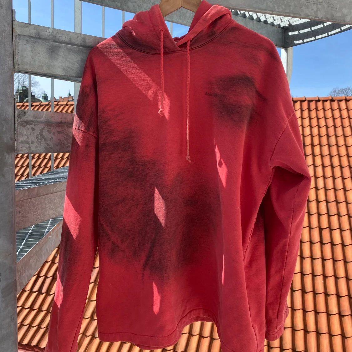 Acne Studios Spray-Painted Hooded Sweatshirt - 93
