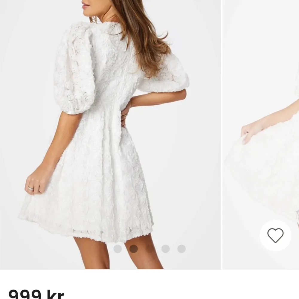Helt ny klänning jättefin! Nypris 999kr Storlek XXS säljer för 600kr. Klänningar.