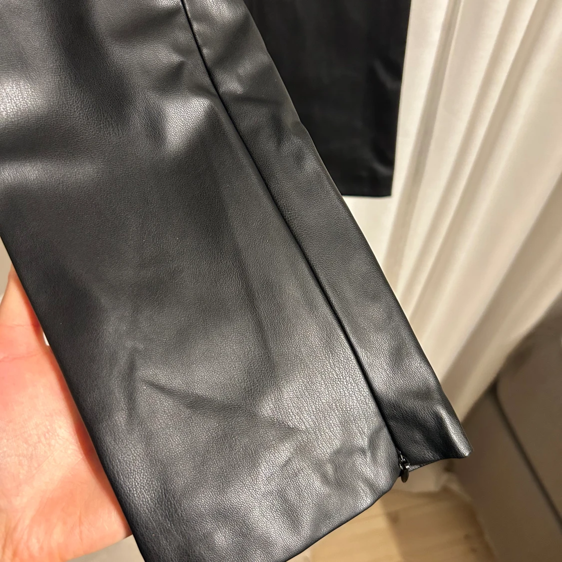 Zara faux lether byxor - 91