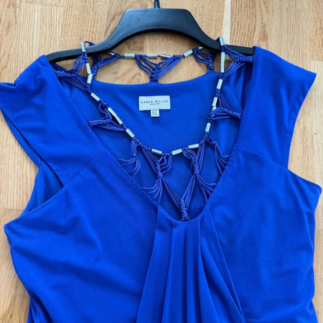 Blå/Lila klänning från Karen Millen strl 40 - 91