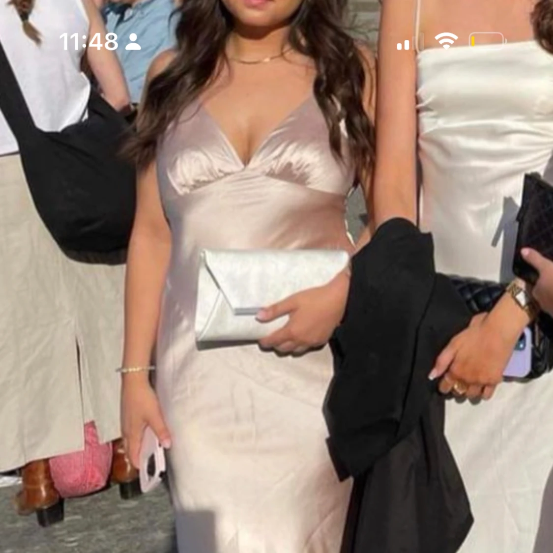 Satinklänning  - 93