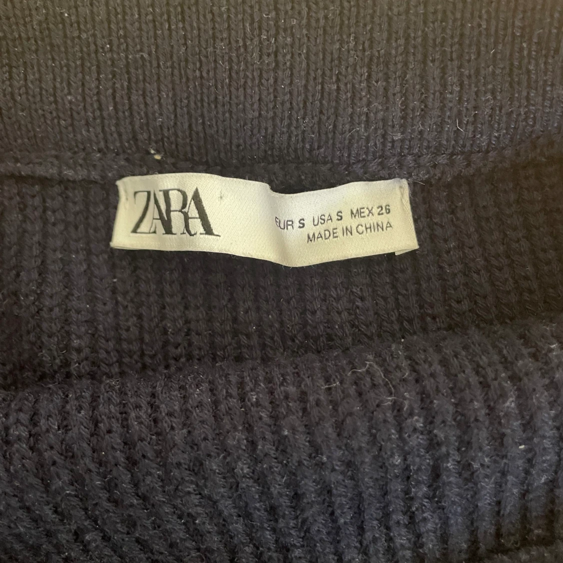 Stickad kjol zara  - 91