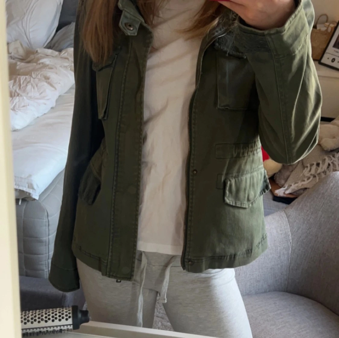 Grön jacka 