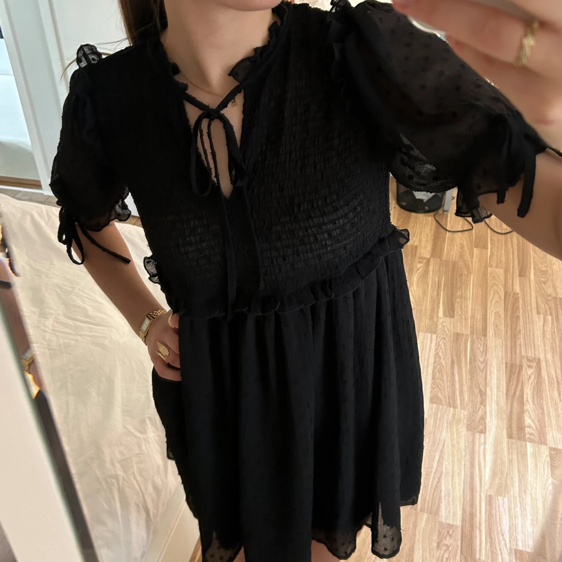 Svart miniklänning  - 91