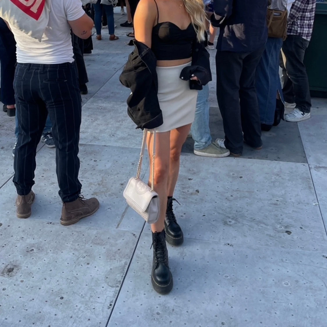 Dr Martens Jadon plattform smooth läder - 90