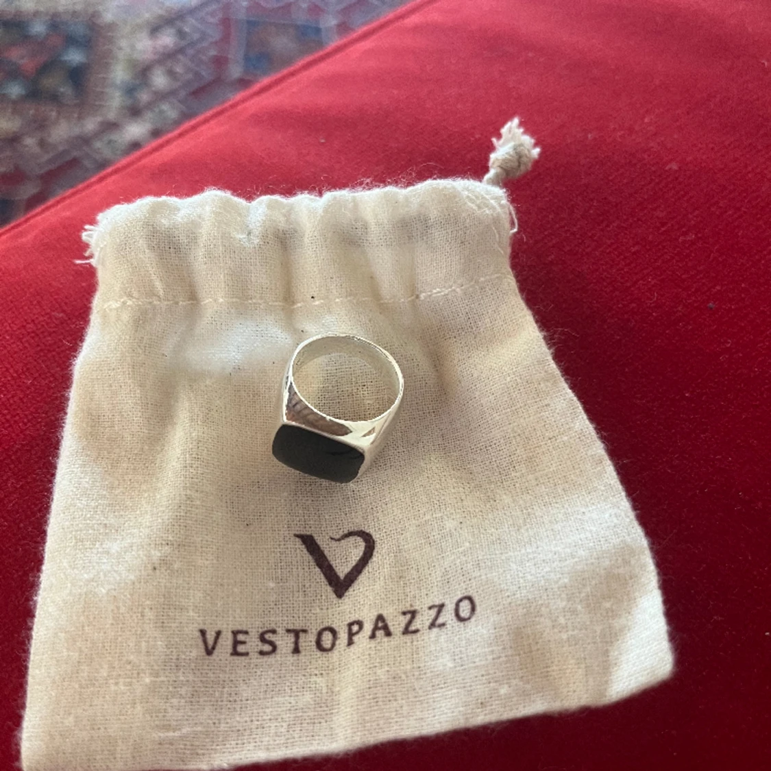 Handgjord silver ring  - 90