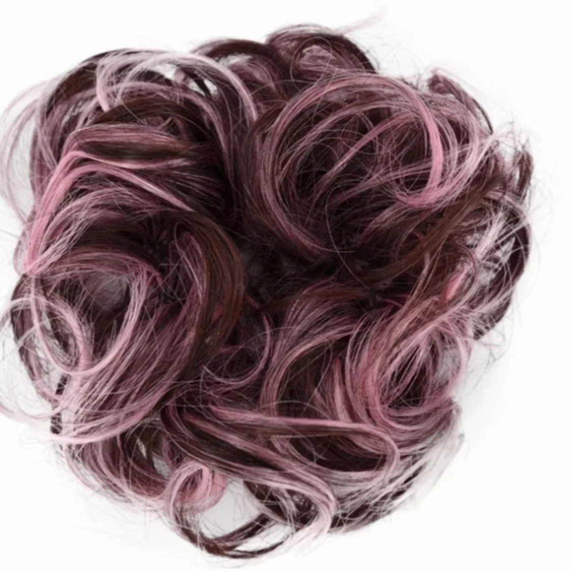 Scrunchie Hårbit Lockigt Vågig 