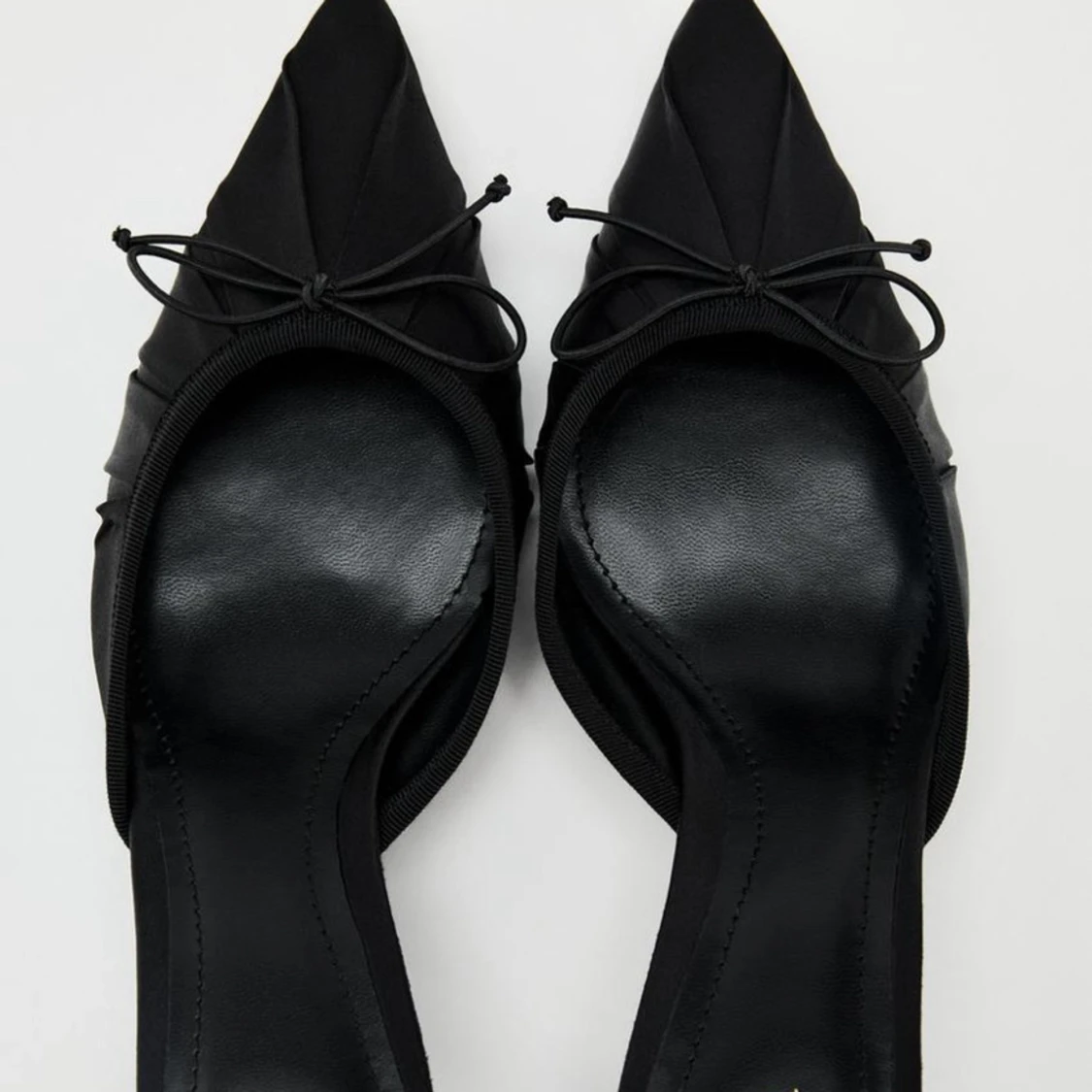 Zara glansiga och högklackade med mules - 90