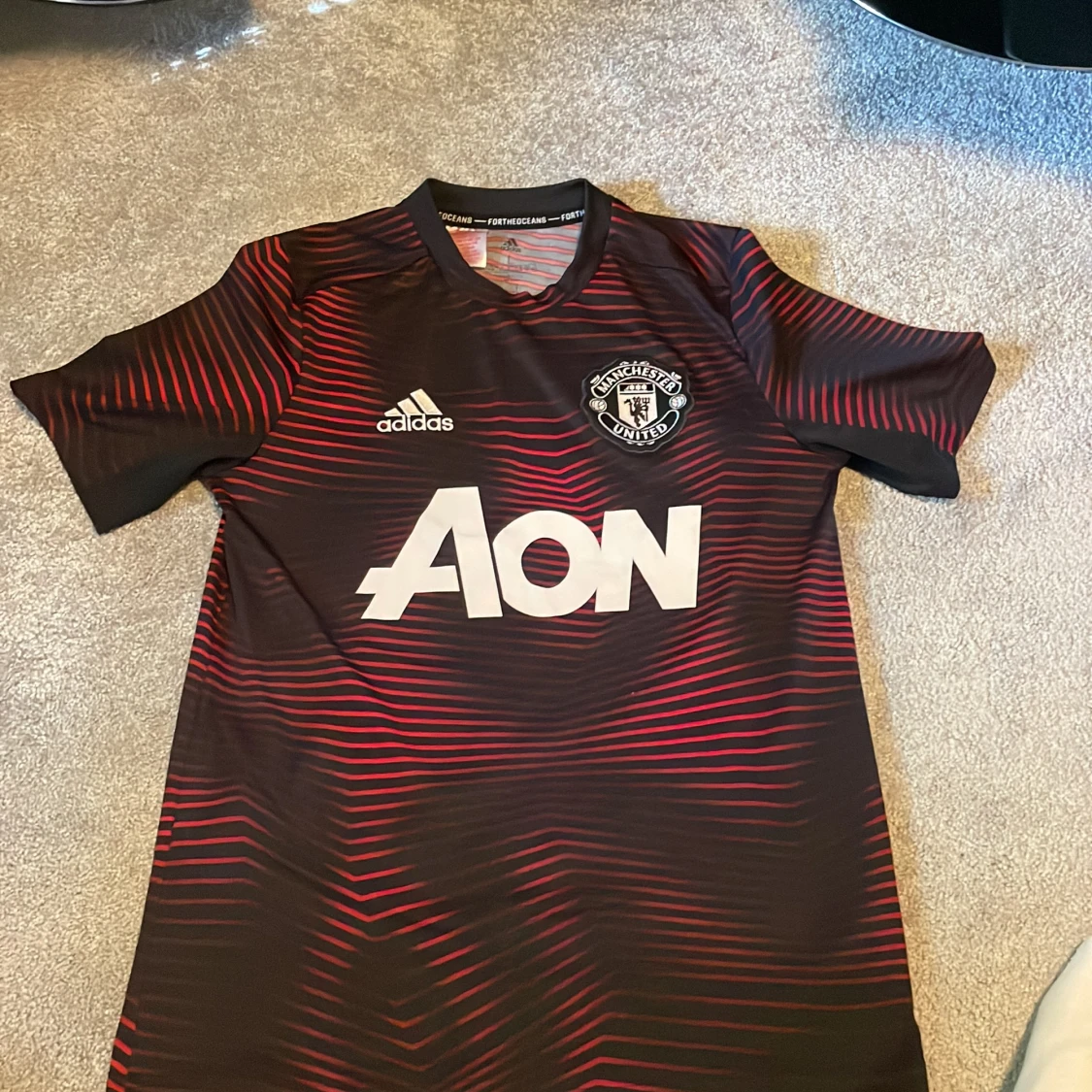 Adidas Manchester United tränings t shirt