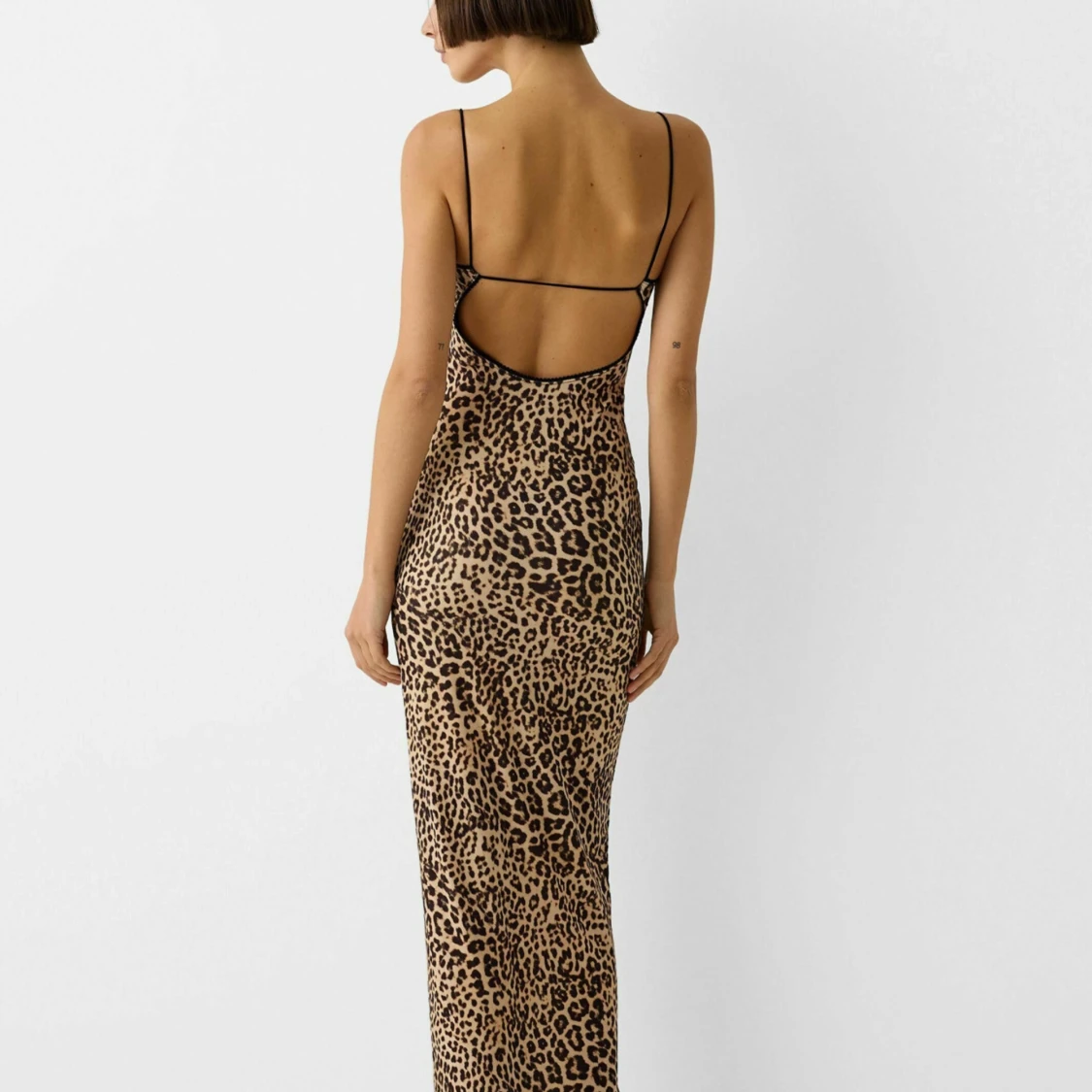 Leopard klänning - 90