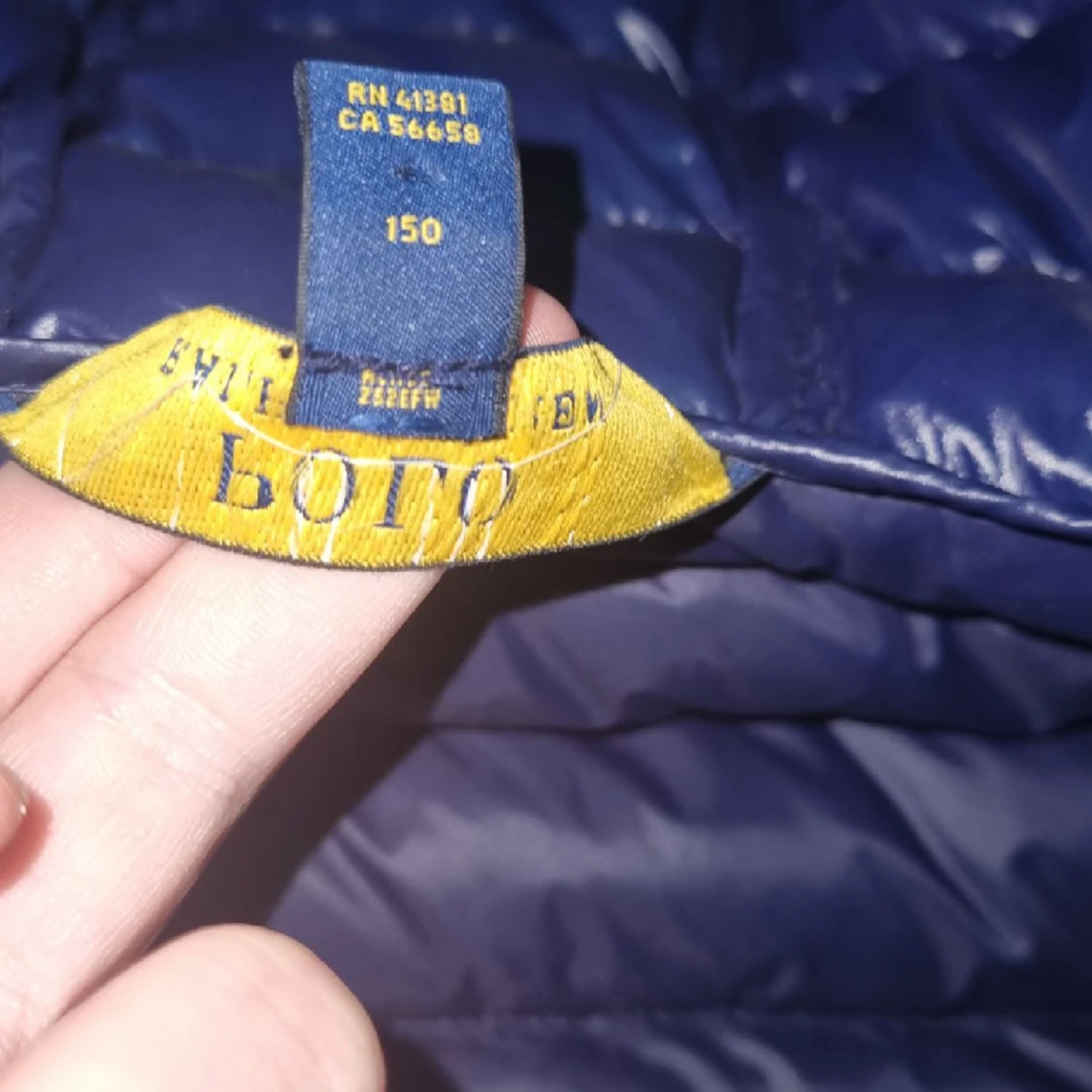 Polo jacka blå - 91