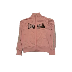 Zip up  - Rosa Lonsdale zip up med silver detaljer 