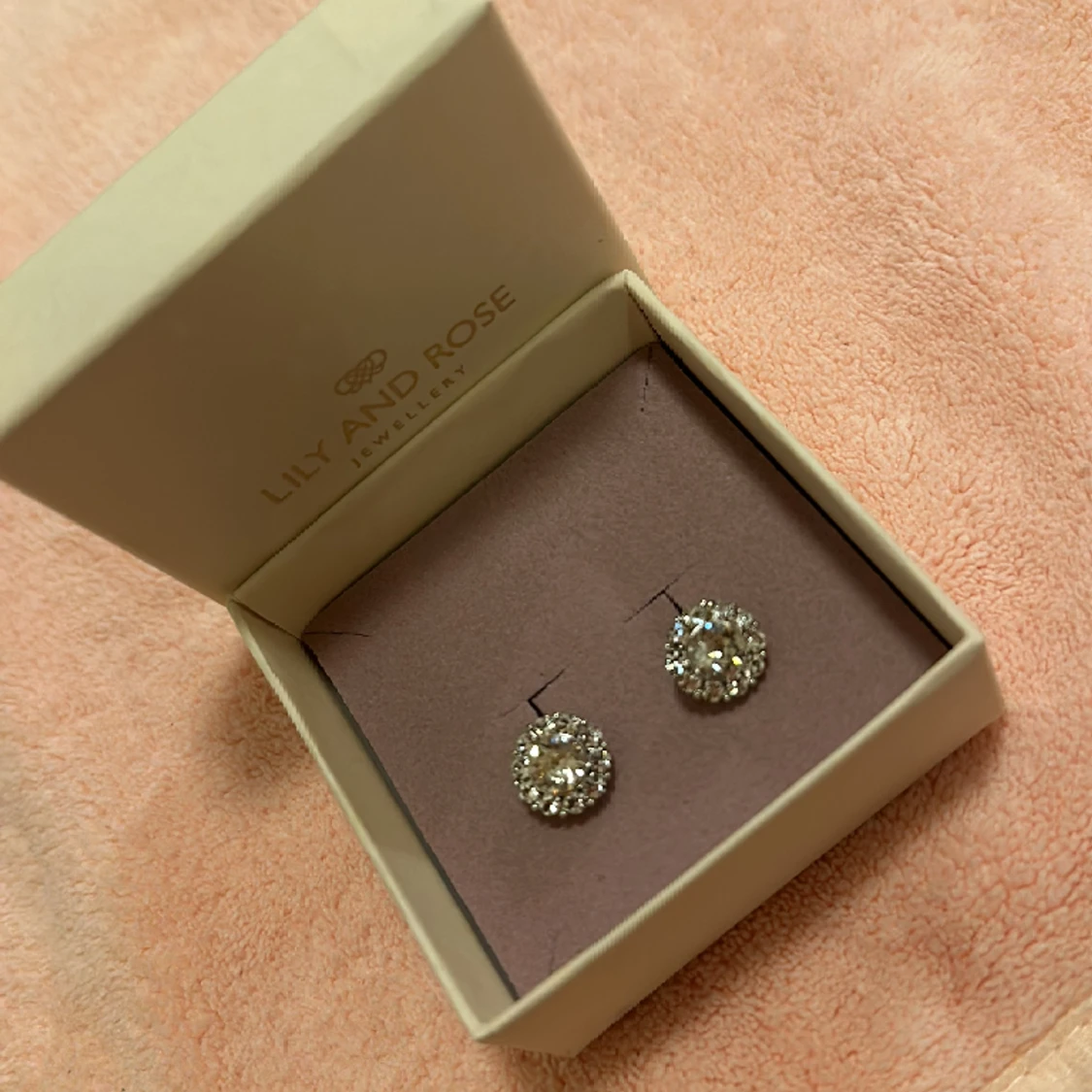 Äkta diamant örhängen från Lily and rose - 91