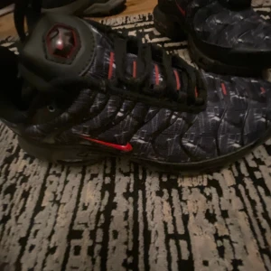 Säljer ett par Nike Tn skor - Original priset är 2600 Men jag säljer för 1700, Storleken på skorna är 41 men dom passar som 39-40