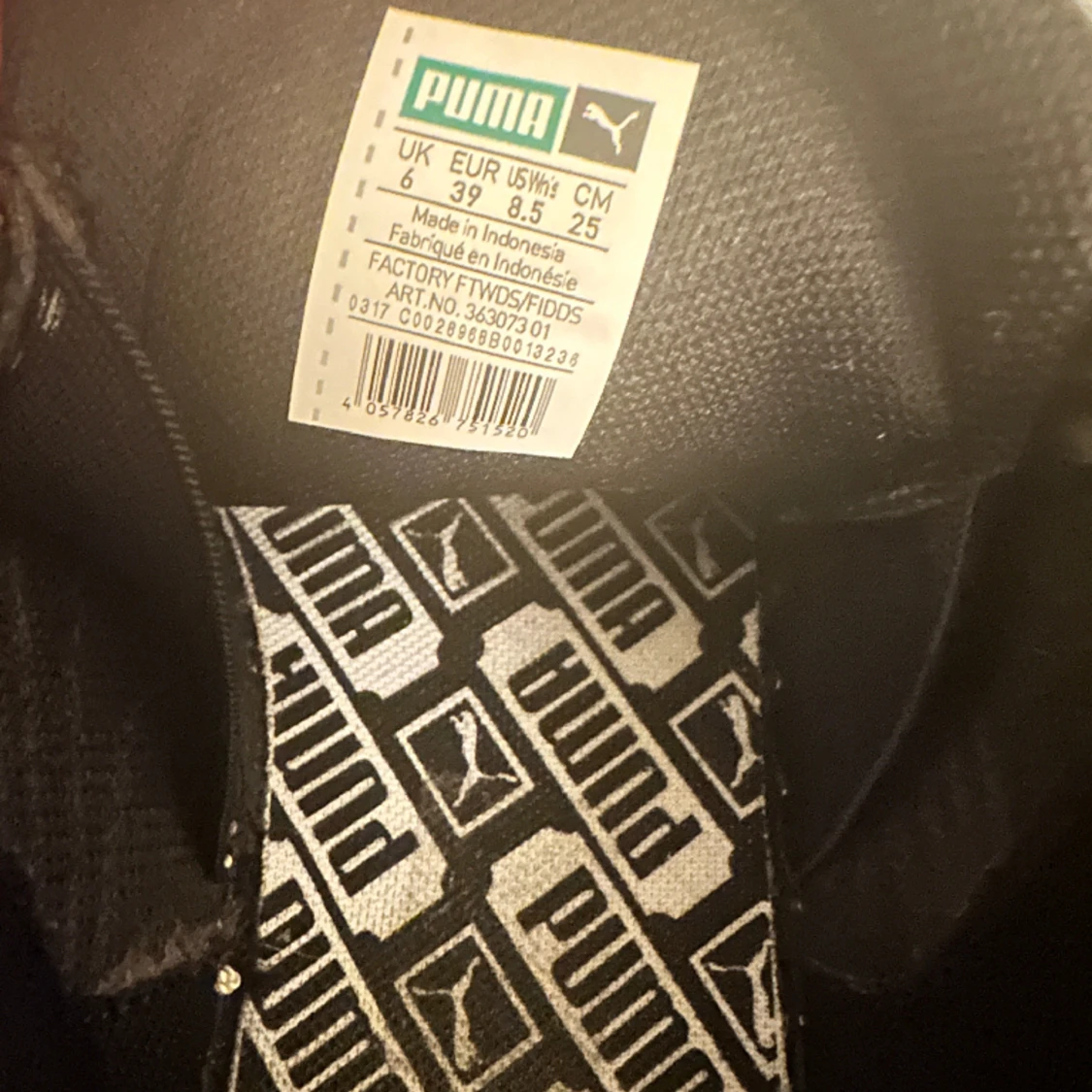 Puma sneackers svarta - 91