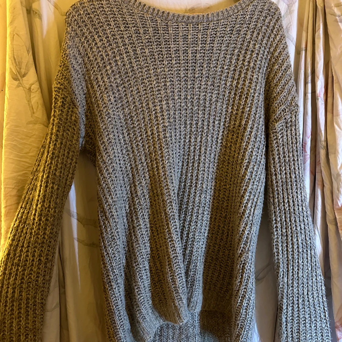 Stickad tröja 