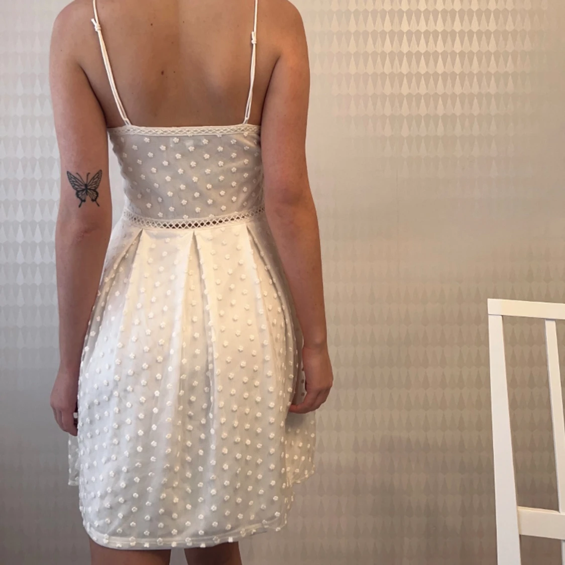 Vit klänning🥂 - 90