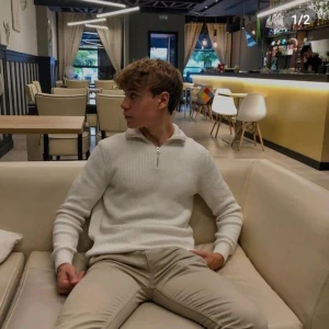 Half zip - Supersnygg beige half zip ifrån Zara