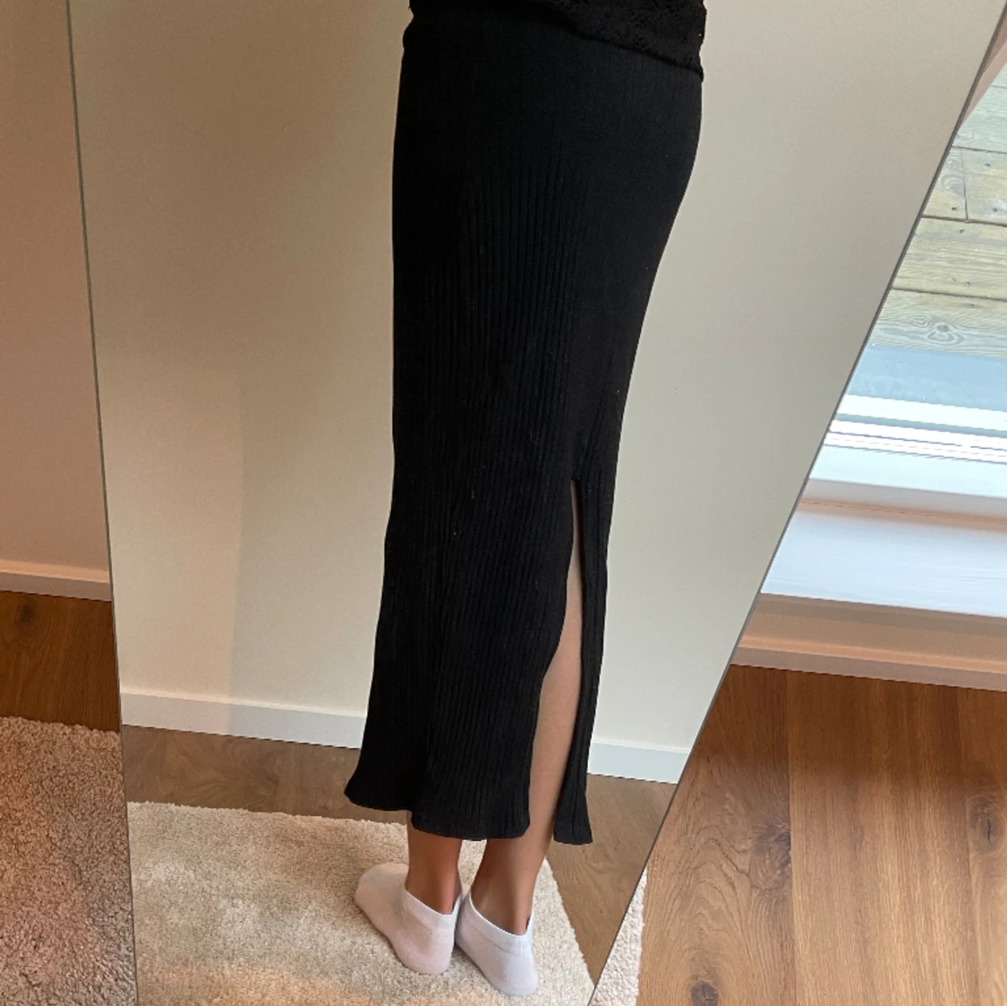 Svart långkjol - 90