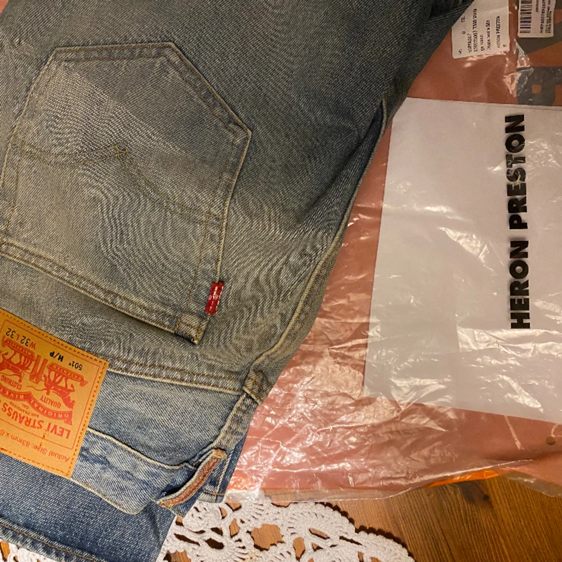 Heron preston x levis!  - 91