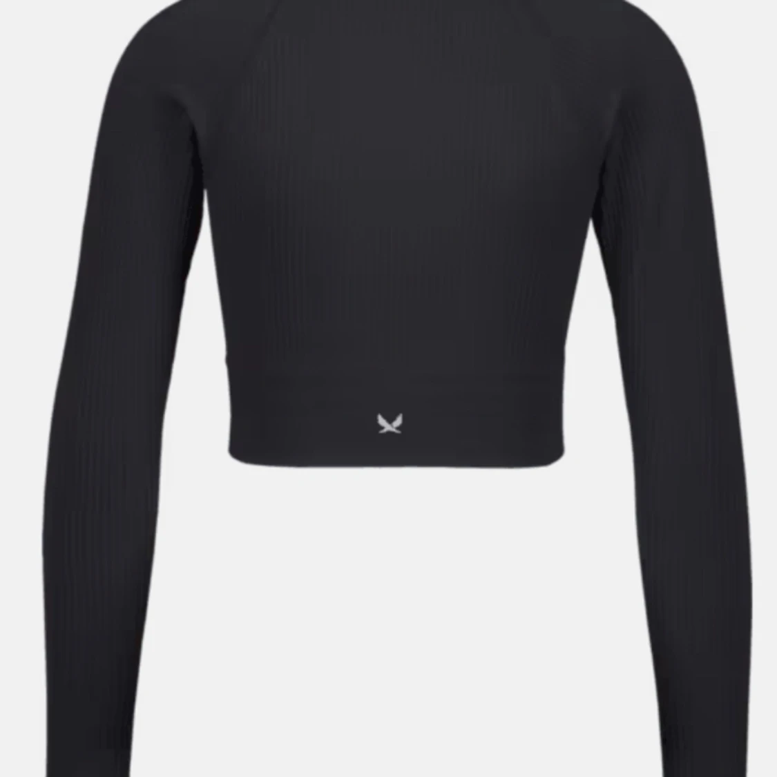 Croppad långärmad träningströja - 90