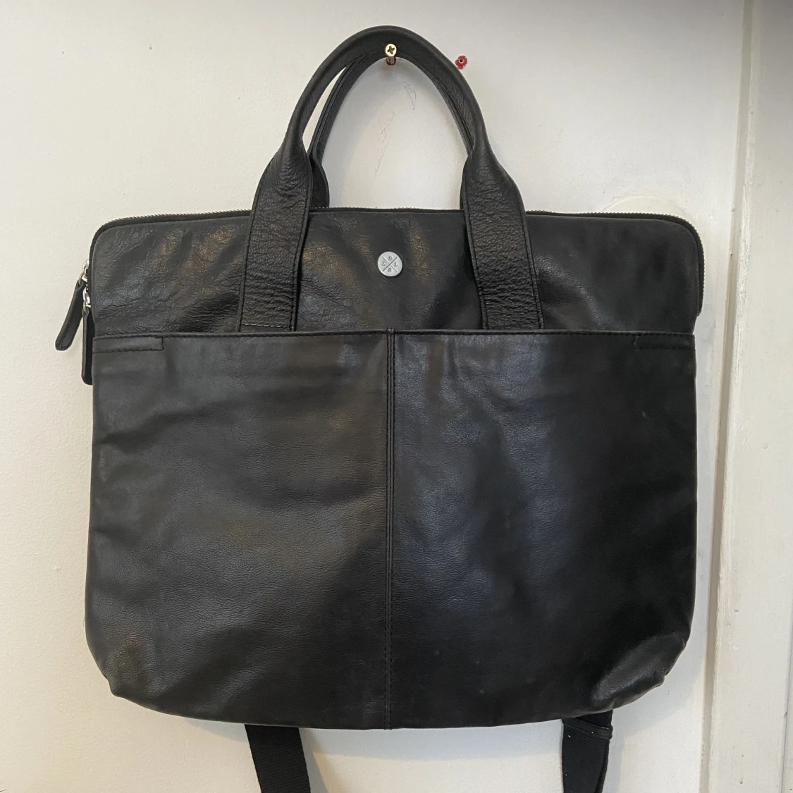 Datorväska i läder