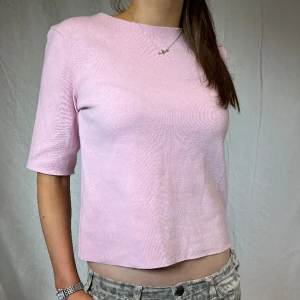 Trekvartärms tröja - Rosa trekvartärms tröja💓