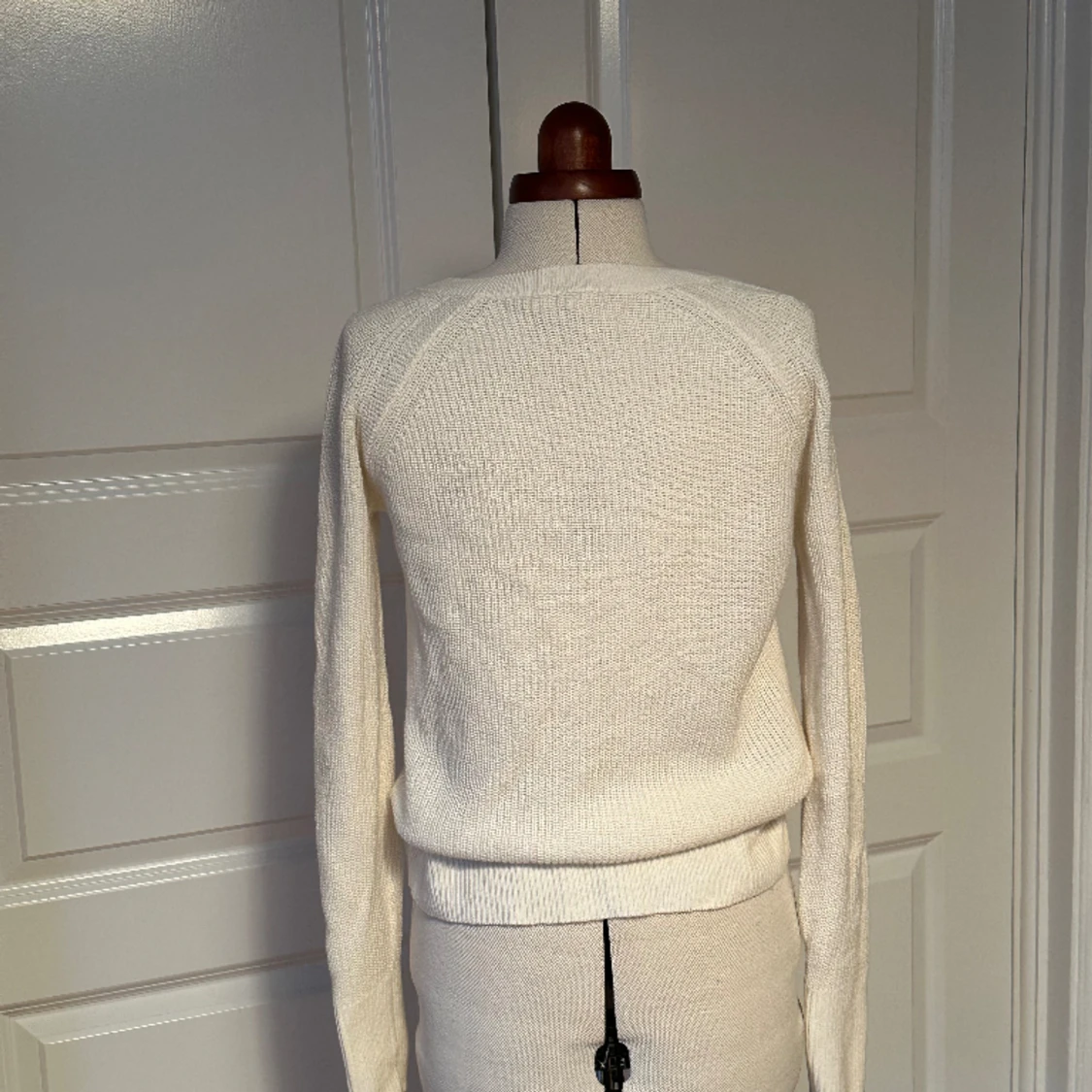 Vit stickad tröja från GAB USA - 90