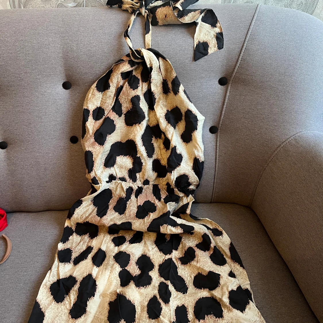 Liopard mönstrad klänning