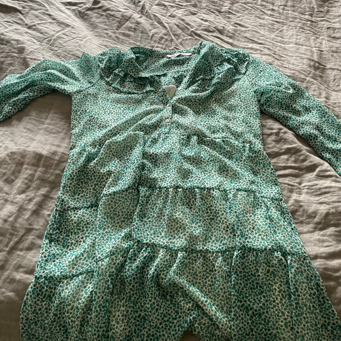 Grön klänning - 93