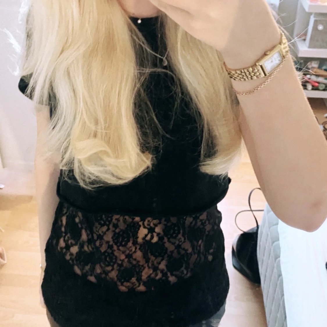 Spets topp o cropp topp - 90