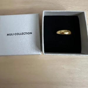 Multi colletion guld ring - Säljer denna super fina ringen från multi colletion som jag köpte här på plick som endast testad men den var tyvärr för liten så säljer vidare den! Storlek 16 mm💕💕Nypris 299! Kontakta för fler bilder eller frågor