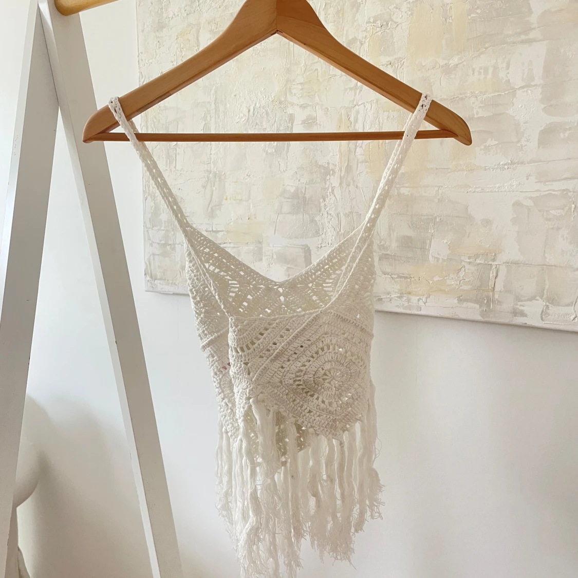 Virkad top Boho - 90