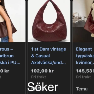 ((Söker)) 👀  - Söker en sådan röd hobo väska, måste it va exakt samma!