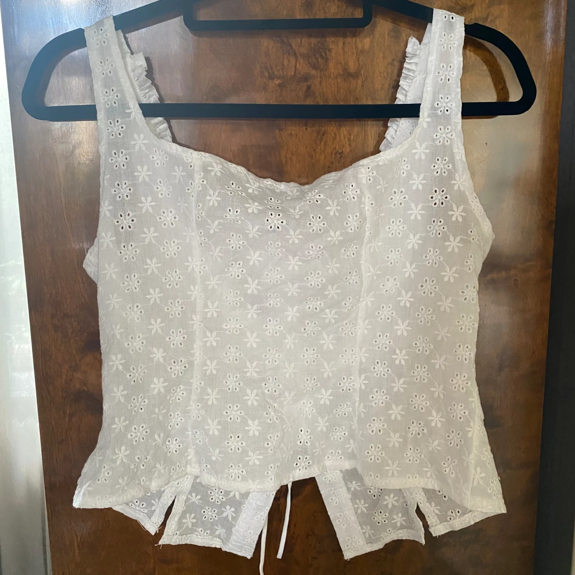 Vit somrig topp - 90