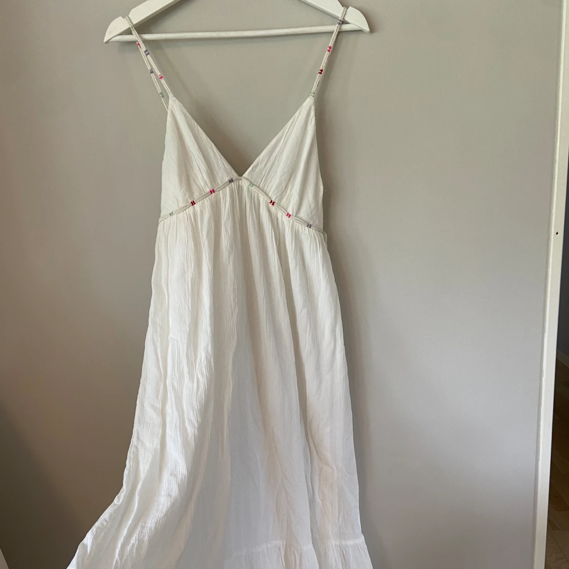 Vit långklänning - 91