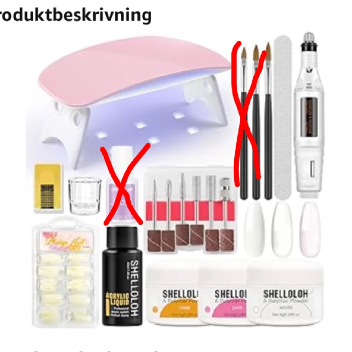 Nagelkit från shelloloh 