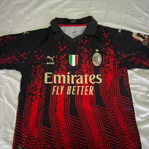 Säljer denna riktigt feta AC Milan tröjan för att den inte riktigt passa mig så som jag ville 