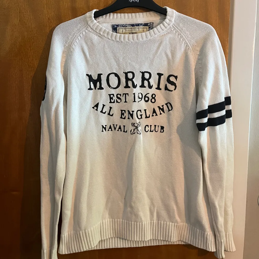 Morris tröja i vitt, storlek S.. Tröjor & Koftor.