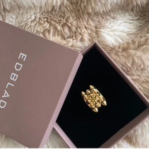 Edblad ring - Säljer denna guld ringen från Edblad i storlek S/16,8 😊Säljer pågrund av fel storlek, den är Helt oanvänd!