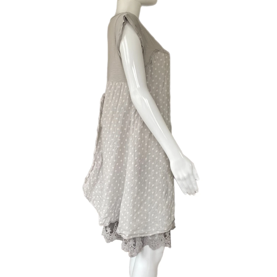 Klänning i 100% linnen - 91