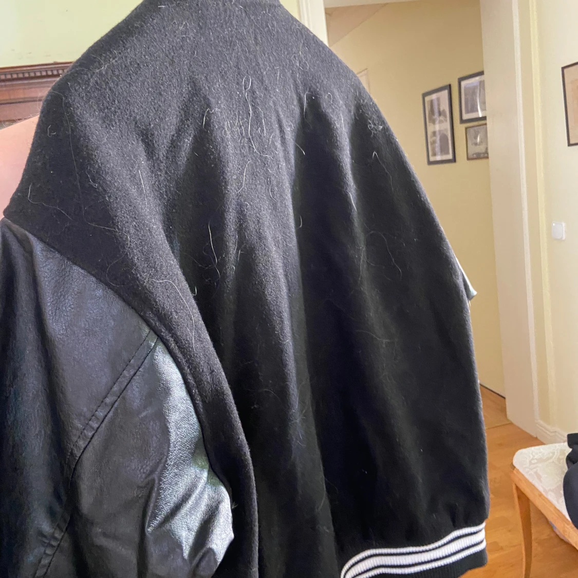 Baseballjacka m skinn - 90