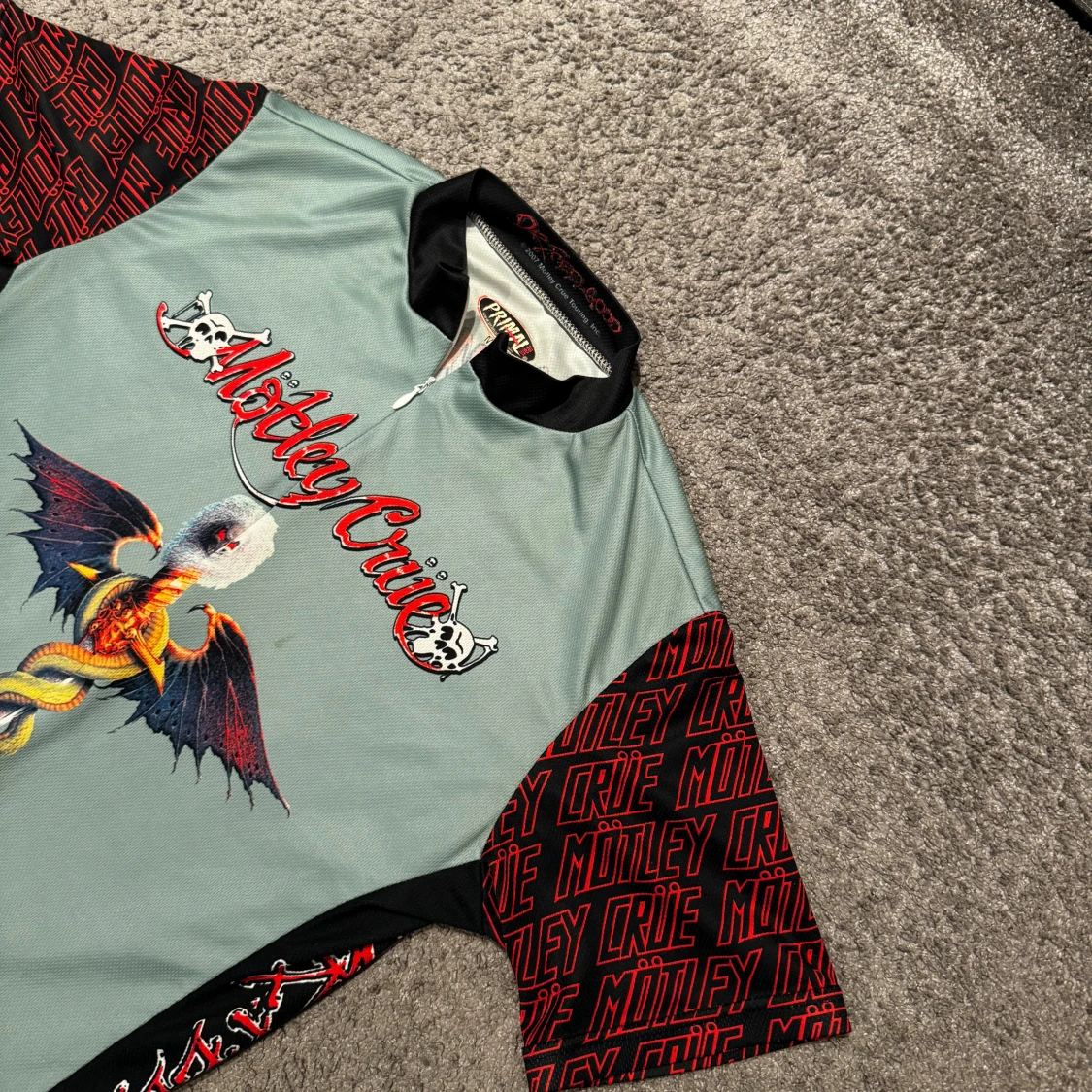 Mötley Crüe Cykeljersey MEGARARE!!! -07 - 92