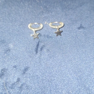 Örhängen - Super fina silvriga örhängen aldrig andvända