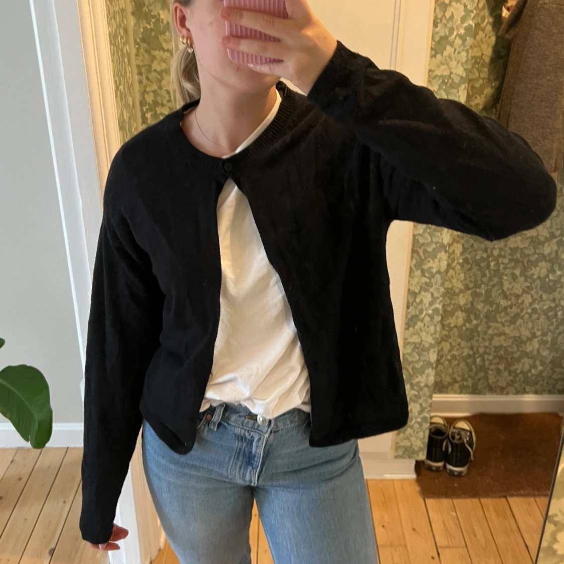 Svart kofta - 90