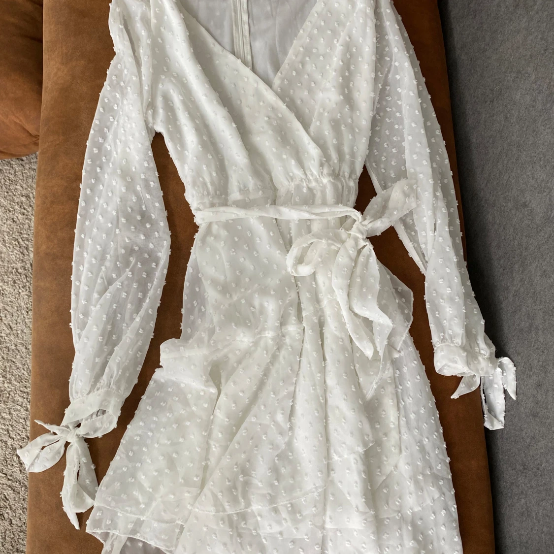 Vit klänning  - 90