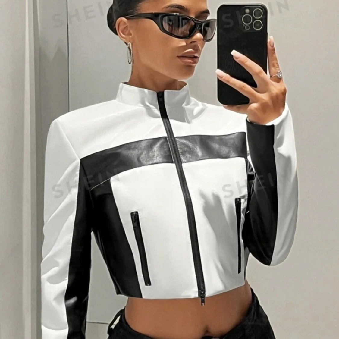 Biker Skinnjacka - 90