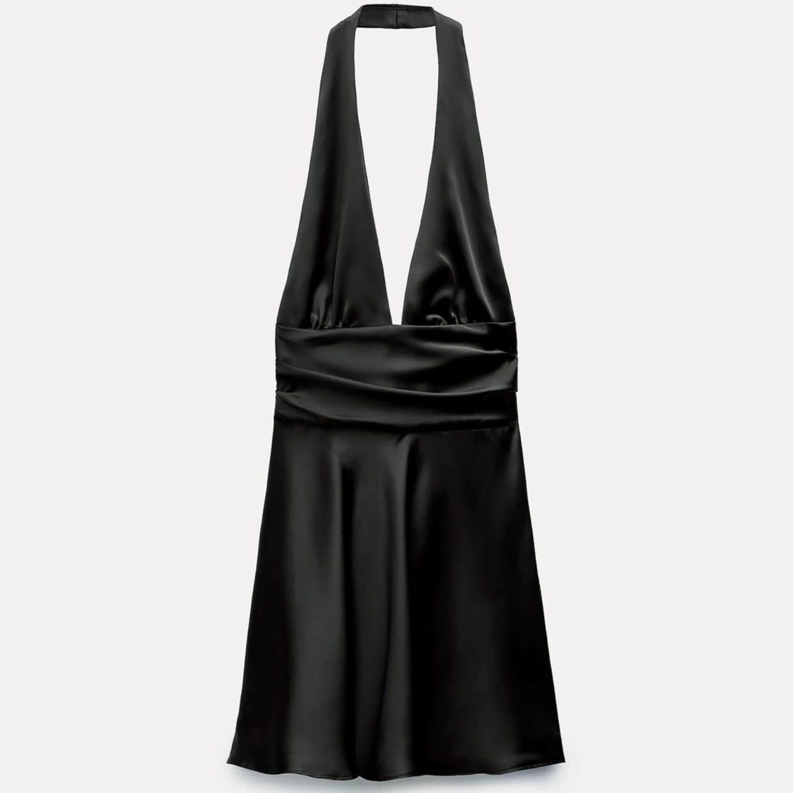 Satin klänning  - 91