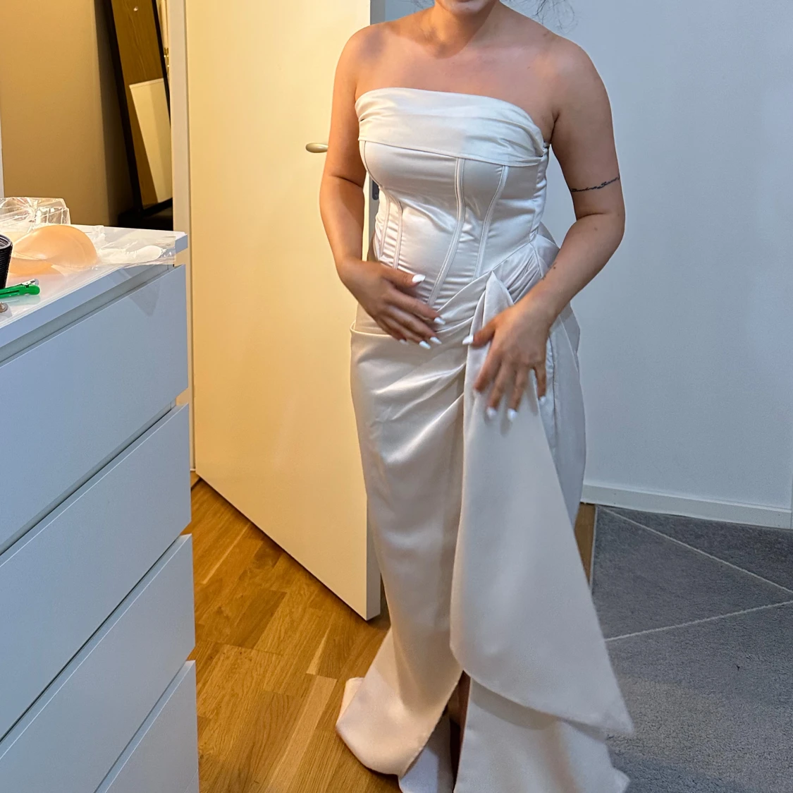 Satin Klänning - 92