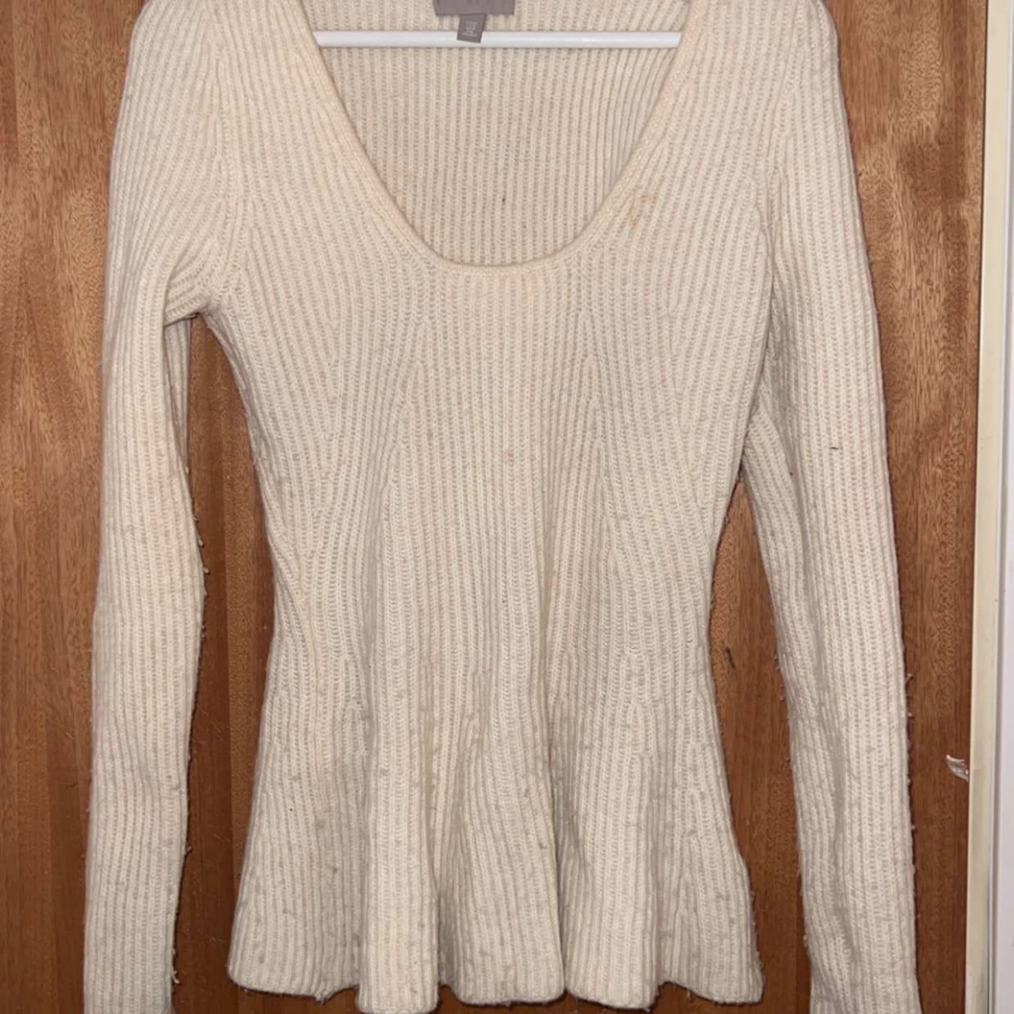 Stickad tröja från hm